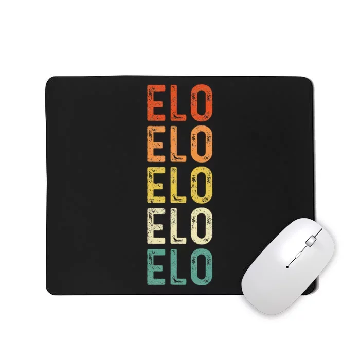 Elo Vintage Retro Mousepad