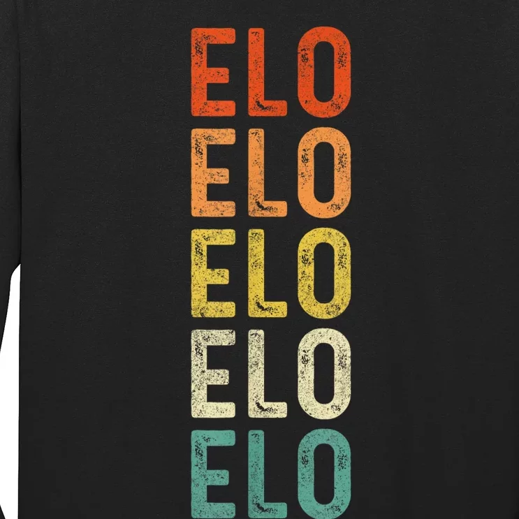 Elo Vintage Retro Long Sleeve Shirt