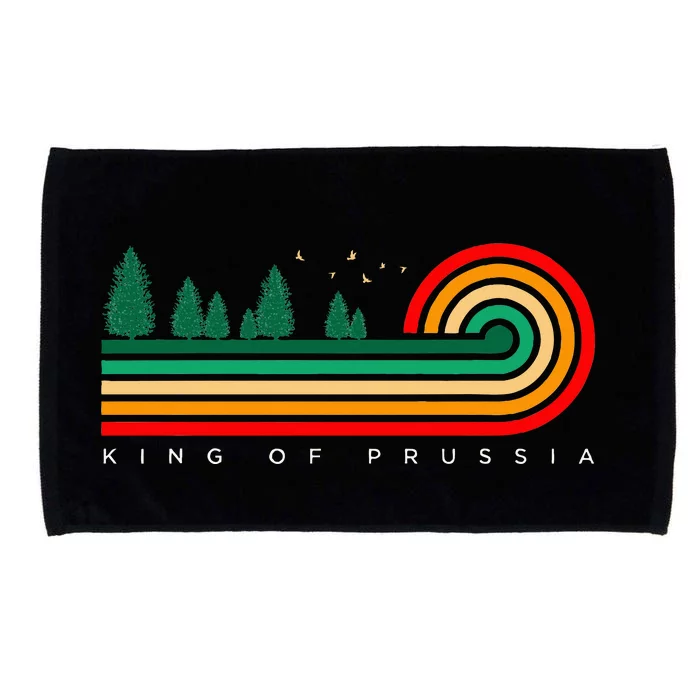 Evergreen Vintage Stripes King Of Prussia Pennsylvania Microfiber Hand Towel