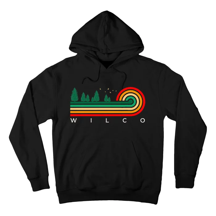 Evergreen Vintage Stripes Texas Hoodie