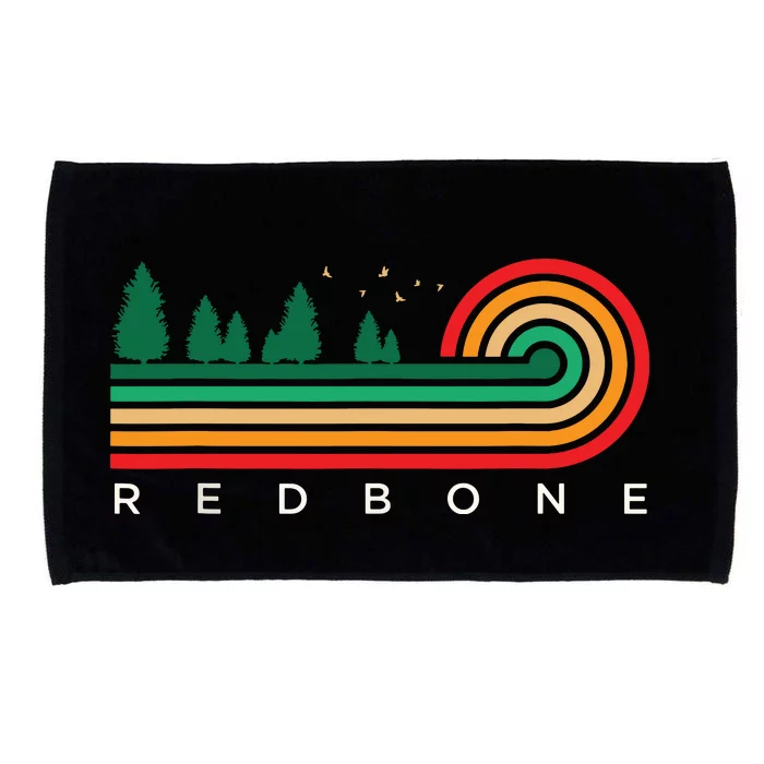 Evergreen Vintage Stripes Redbone Mississippi Microfiber Hand Towel