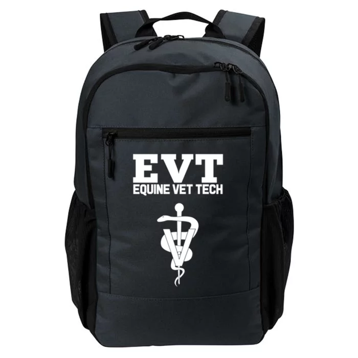 Equine Vet Tech Veterinary Medicine Evt Veterinarian Funny Gift Daily Commute Backpack