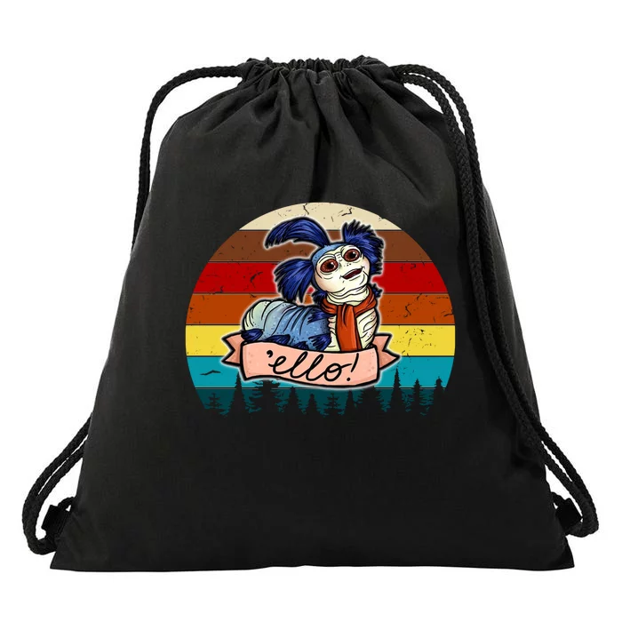 Ello Vintage The Worm Drawstring Bag