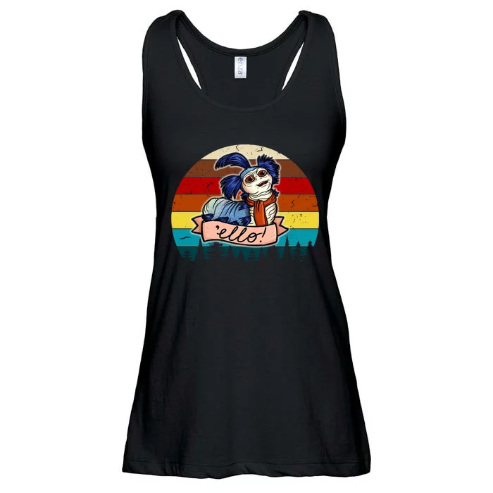 Ello Vintage The Worm Ladies Essential Flowy Tank