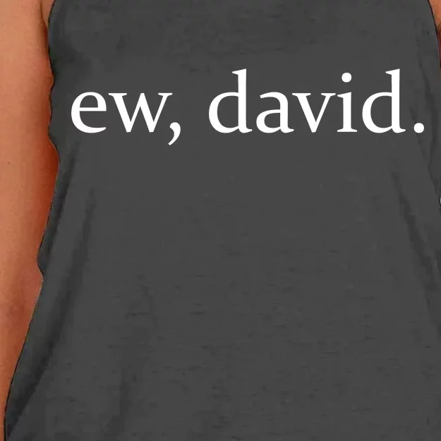 Ew David Women's Knotted Racerback Tank