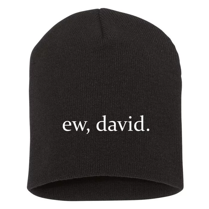 Ew David Short Acrylic Beanie