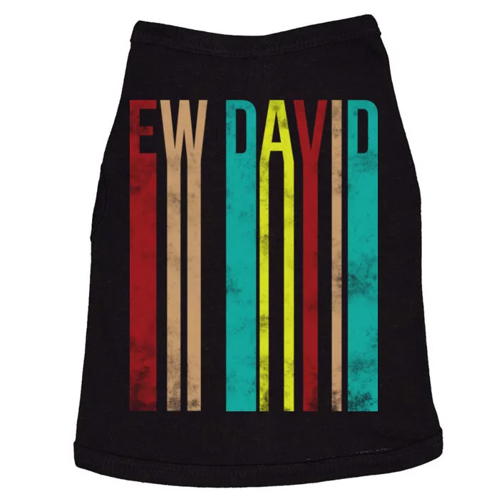 Ew David Retro Logo Doggie Tank