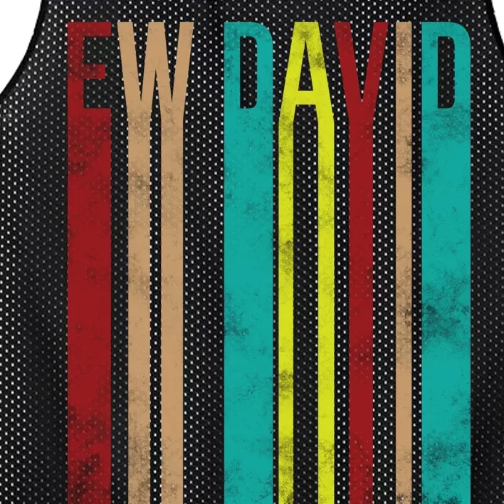 Ew David Retro Logo Mesh Reversible Basketball Jersey Tank