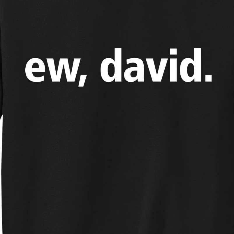 Ew David Simple Logo Tall Sweatshirt