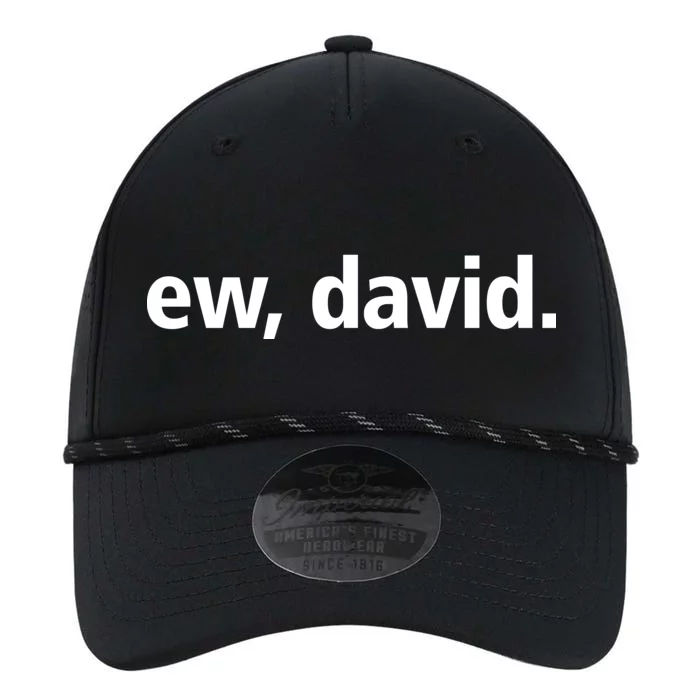 Ew David Simple Logo Performance The Dyno Cap