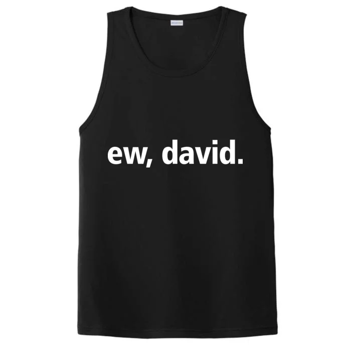 Ew David Simple Logo Performance Tank