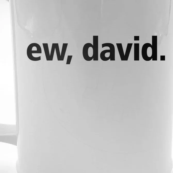 Ew David Simple Logo Front & Back Beer Stein