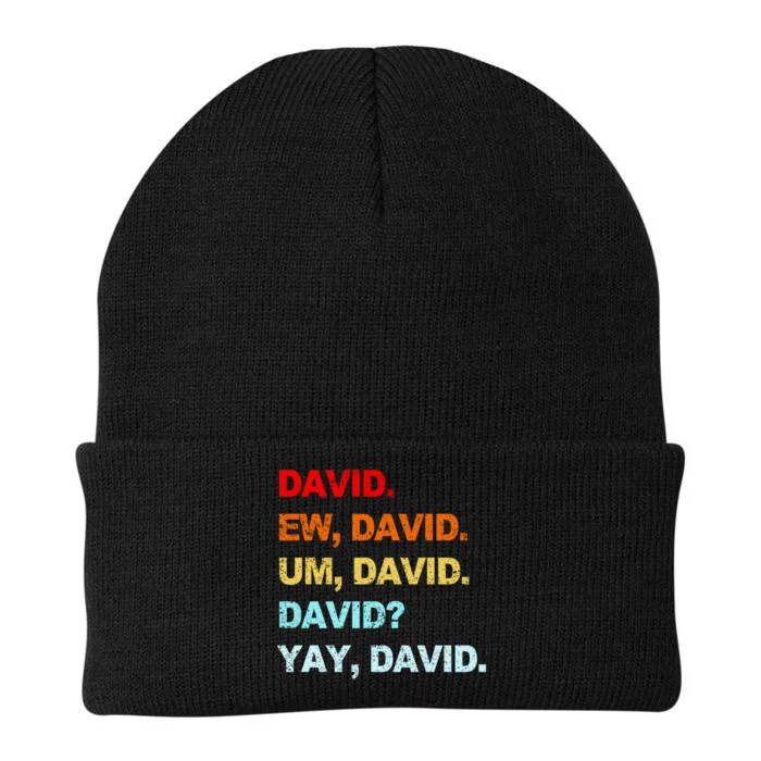 Ew David Yay David Knit Cap Winter Beanie