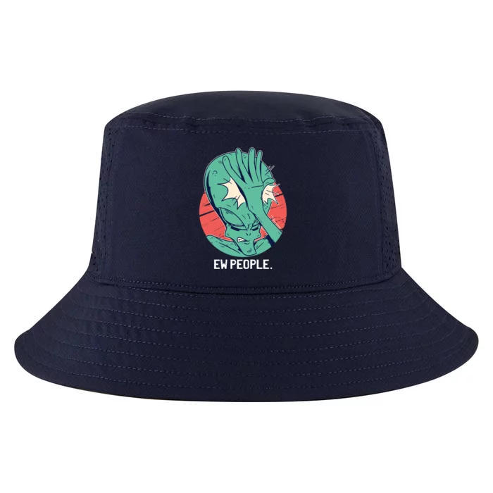 Ew People Alien Facepalm Cool Comfort Performance Bucket Hat