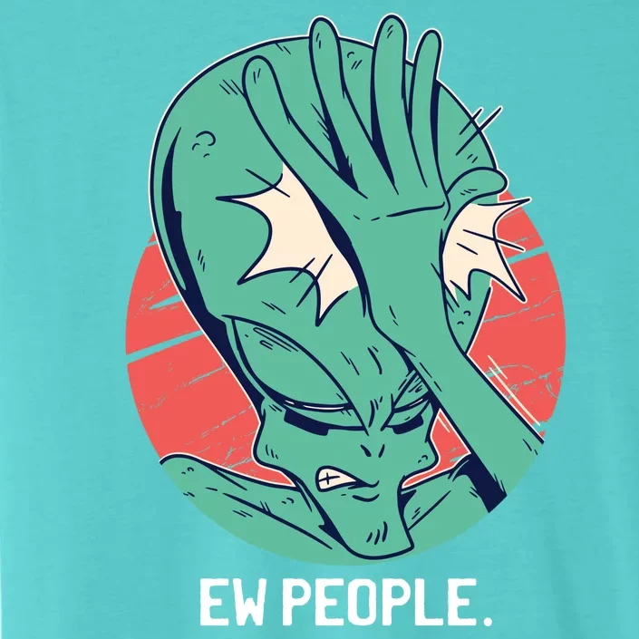 Ew People Alien Facepalm ChromaSoft Performance T-Shirt