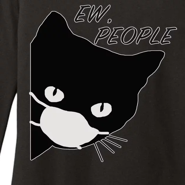 Ew People Quarantine Cat Womens CVC Long Sleeve Shirt