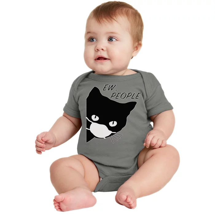 Ew People Quarantine Cat Baby Bodysuit