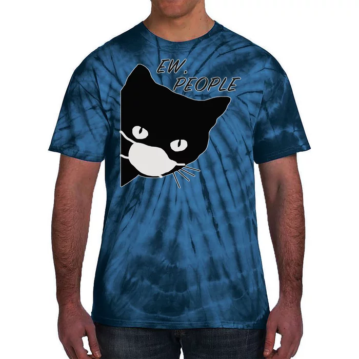 Ew People Quarantine Cat Tie-Dye T-Shirt