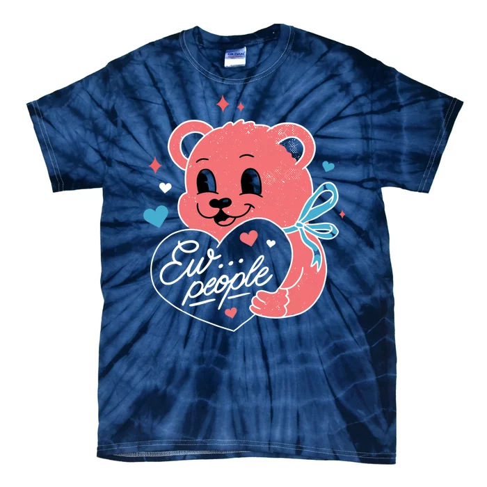 Ew People Teddy Bear Tie-Dye T-Shirt