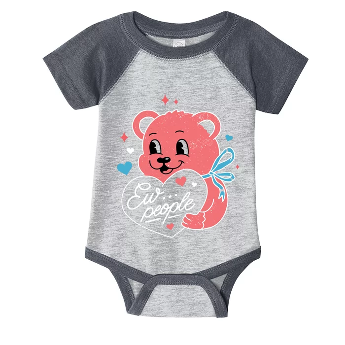 Ew People Teddy Bear Infant Baby Jersey Bodysuit