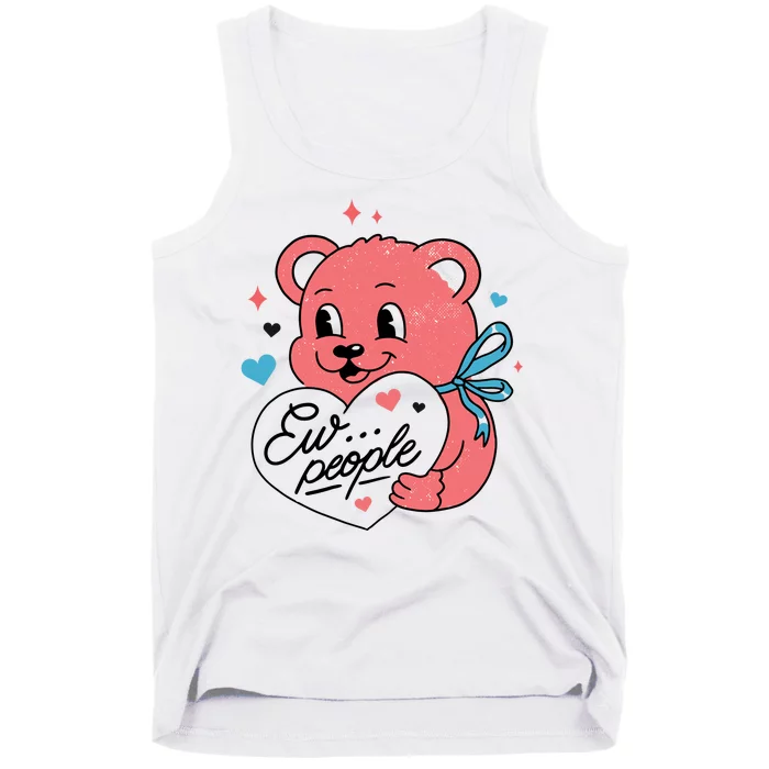 Ew People Teddy Bear Tank Top