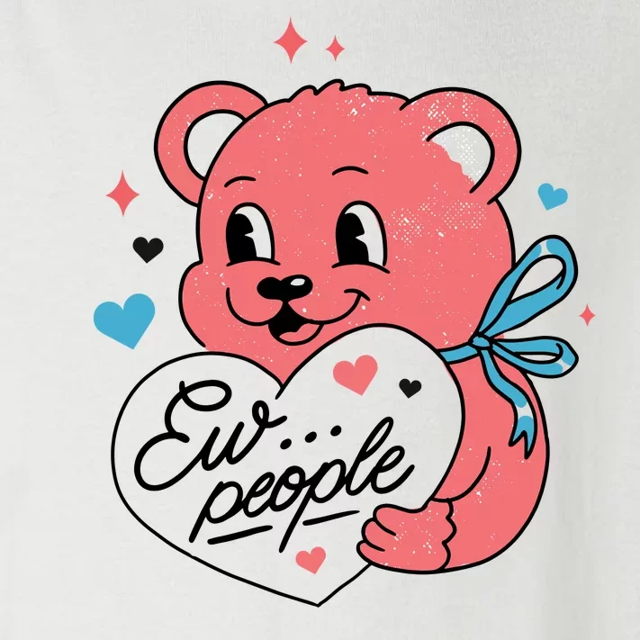 Ew People Teddy Bear Toddler Long Sleeve Shirt