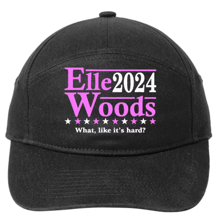 Elle Woods 2024 What Like ItS Hard 7-Panel Snapback Hat