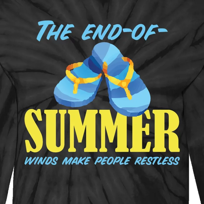 Endofsummer Winds: A Celebration Of Seasonal Change Tie-Dye Long Sleeve Shirt