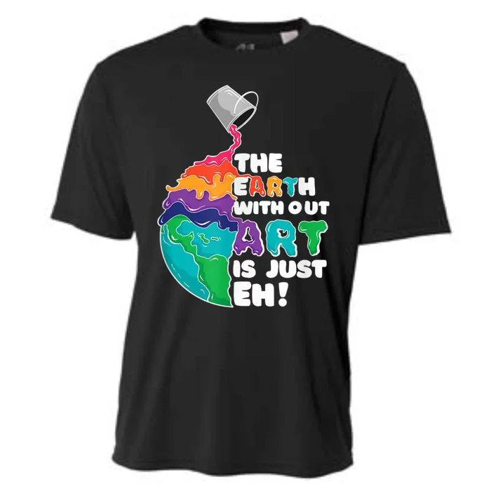 Earth Without Art Is Just EH Cooling Performance Crew T-Shirt