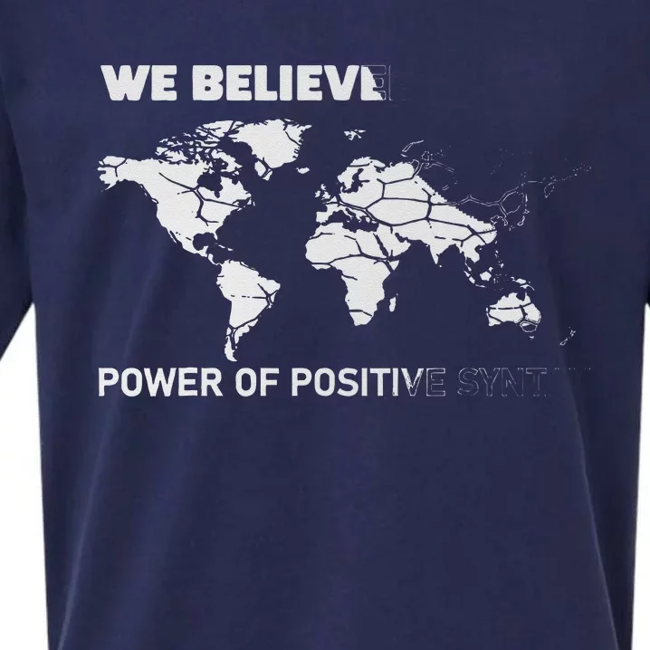 ESL We Believed The Power Of Positive Syntax Funny ESOL Sueded Cloud Jersey T-Shirt