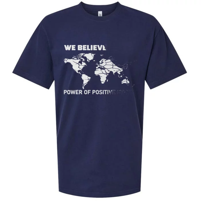 ESL We Believed The Power Of Positive Syntax Funny ESOL Sueded Cloud Jersey T-Shirt