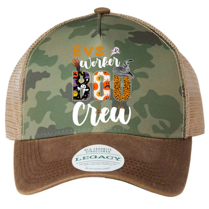 Evs Worker Boo Crew Halloween Environmental Services Match Legacy Tie Dye Trucker Hat