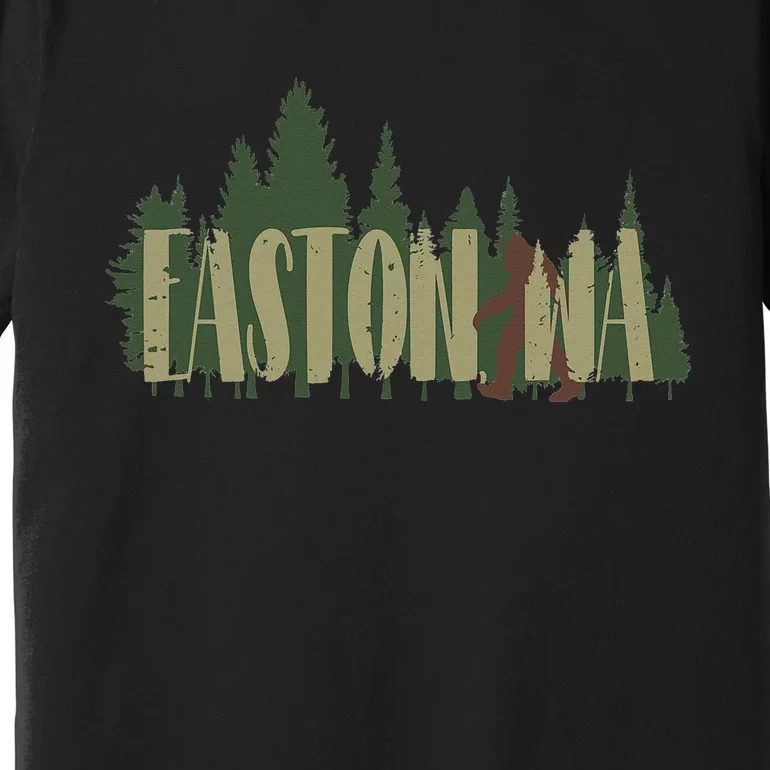 Easton WA Bigfoot Premium T-Shirt