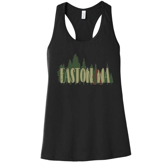 Easton WA Bigfoot Women's Racerback Tank