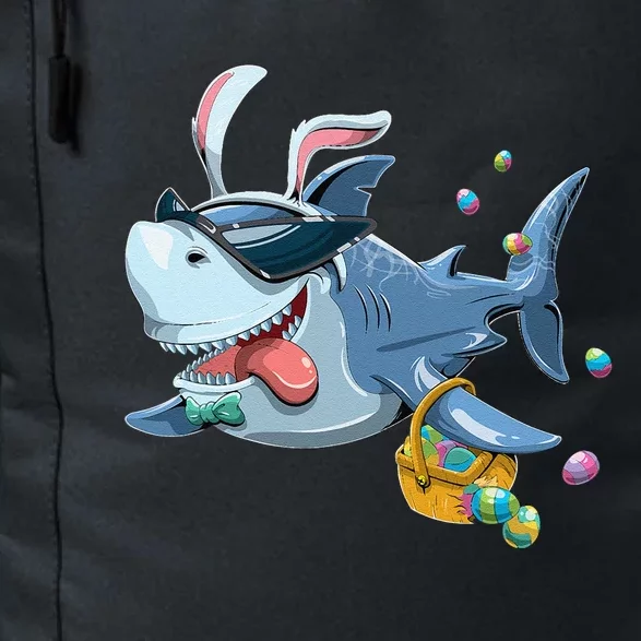 Easter With Cool Shark And Egg Basket Daily Commute Backpack