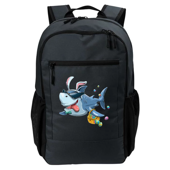 Easter With Cool Shark And Egg Basket Daily Commute Backpack