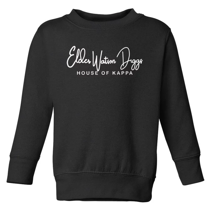 Elder Watson Diggs House Of Kappa Toddler Sweatshirt