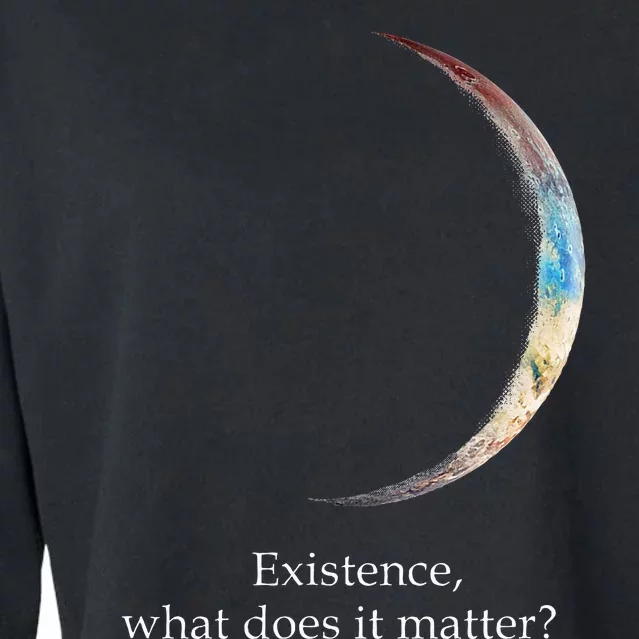 Existence What Does It Matter Astronomy Physics Cropped Pullover Crew