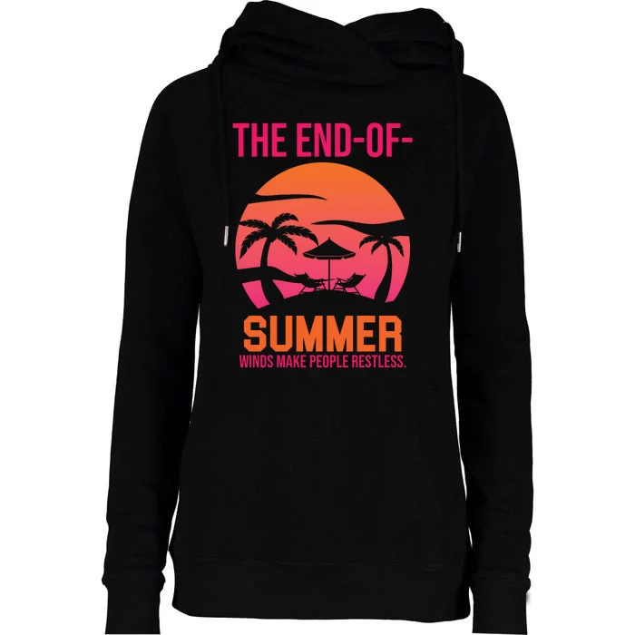 Endofsummer Winds Womens Funnel Neck Pullover Hood