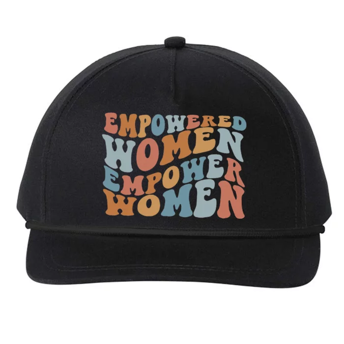 Empowered Women Empower Feminist Snapback Five-Panel Rope Hat