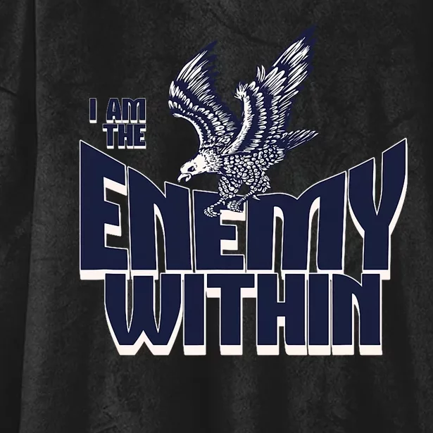 Enemy Within Hooded Wearable Blanket