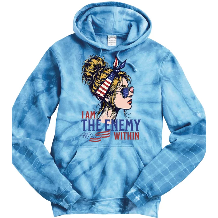 Enemy Within Tie Dye Hoodie