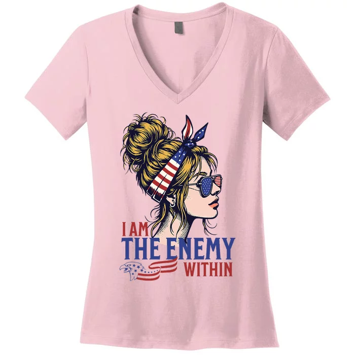 Enemy Within Women's V-Neck T-Shirt