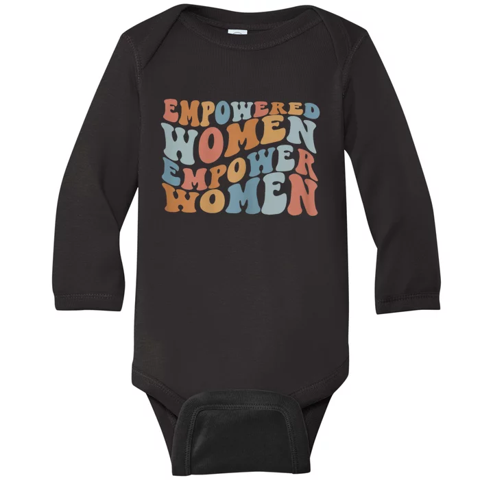 Empowered Women Empower Women The Safe Center Baby Long Sleeve Bodysuit