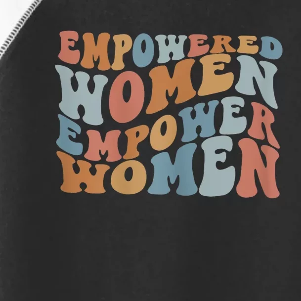 Empowered Women Empower Women The Safe Center Toddler Fine Jersey T-Shirt