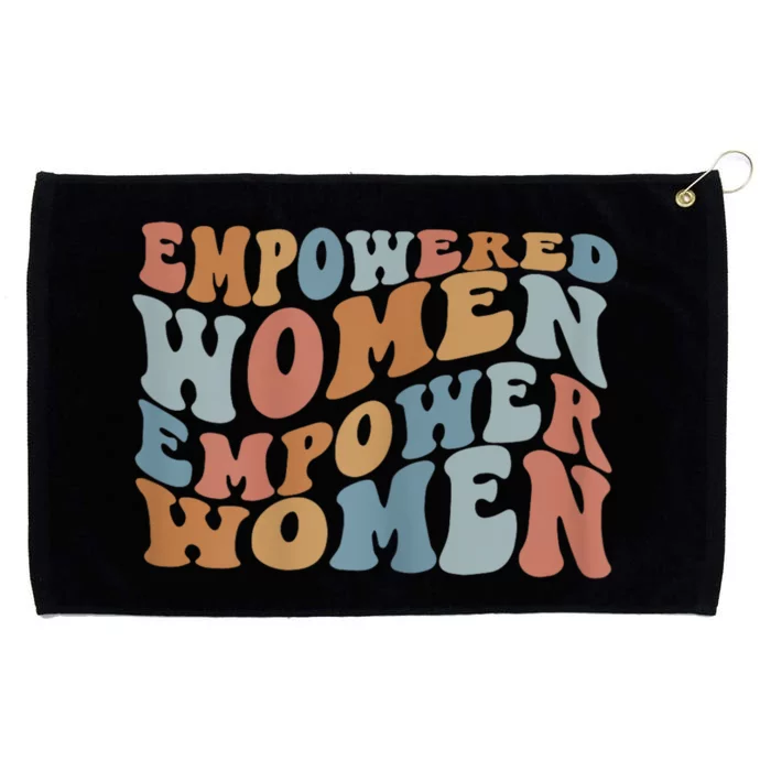 Empowered Women Empower Women The Safe Center Grommeted Golf Towel