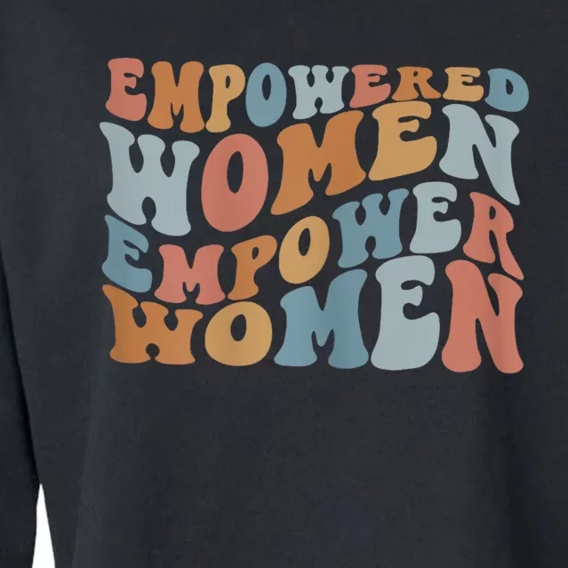 Empowered Women Empower Women The Safe Center Cropped Pullover Crew