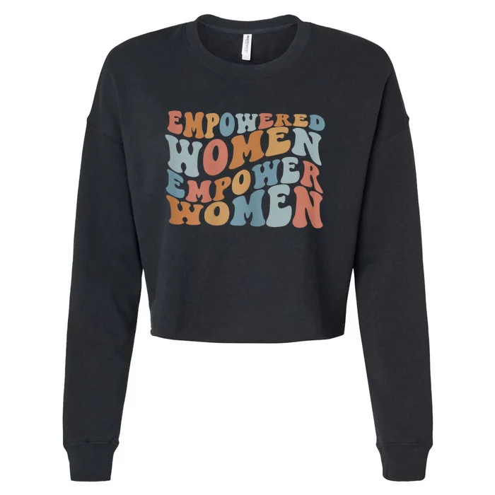 Empowered Women Empower Women The Safe Center Cropped Pullover Crew