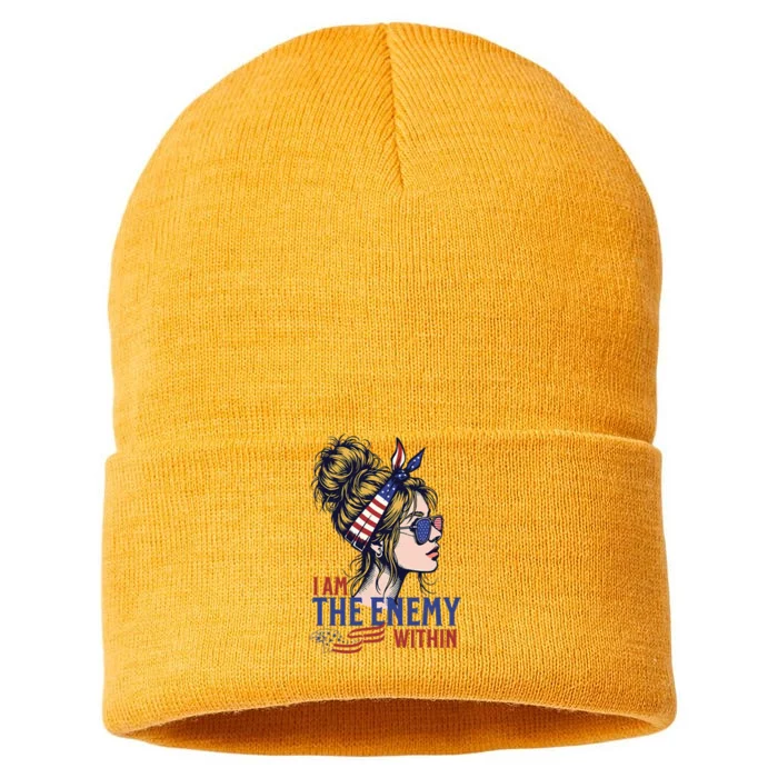 Enemy Within Sustainable Knit Beanie