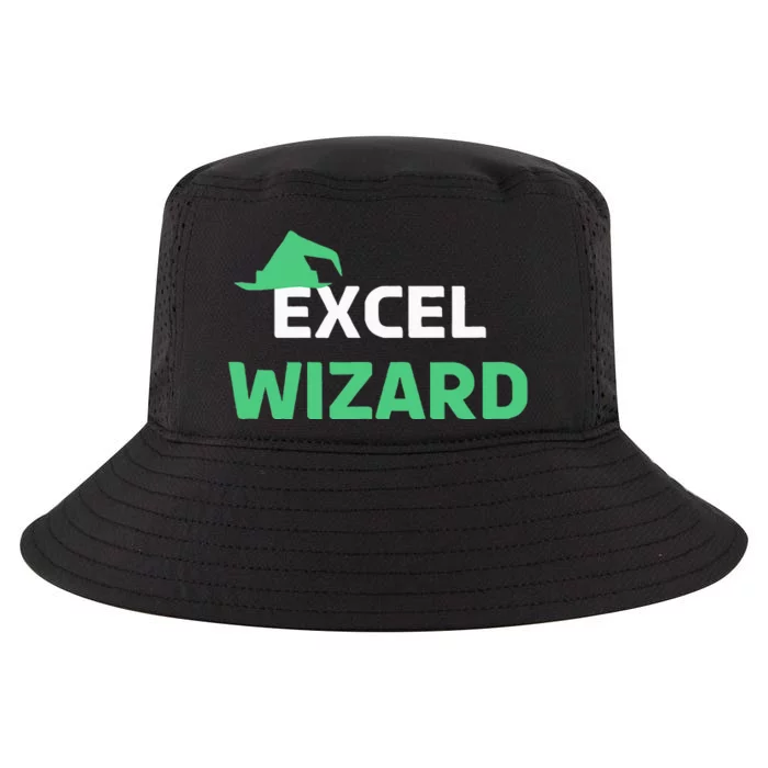 Excel Wizard Funny Spreadsheet Excel Humor Cool Comfort Performance Bucket Hat